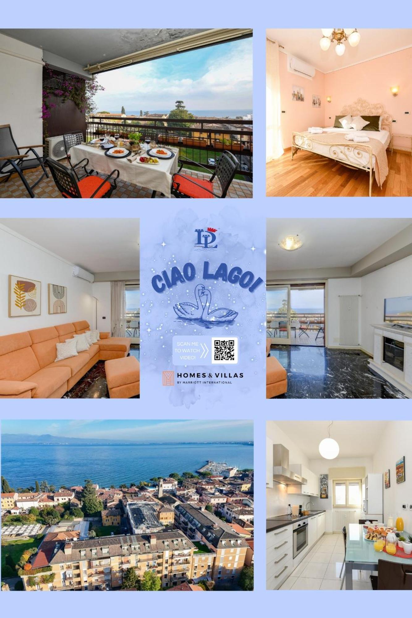 Desenzanoloft Official Partner Marriott Homes & Villas -Ciao Lago Family Apartment Desenzano del Garda Eksteriør bilde